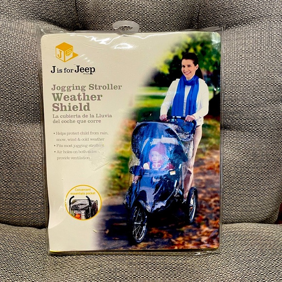 Jeep Other Nwot J Is For Jeep Jogging Stroller Weather Shield Poshmark
